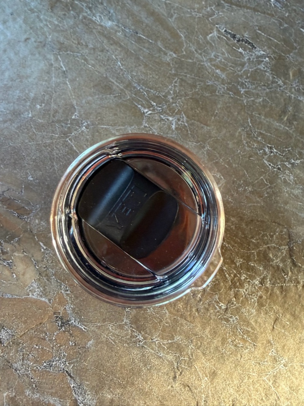 Yeti Peach Matte Tumbler with Stainless Rim. Includes Magslider lid. - Picture 4 of 5